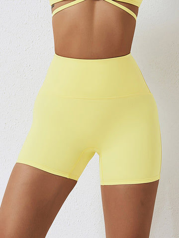Eco-Conscious Bare Feel Yoga Short Shorts