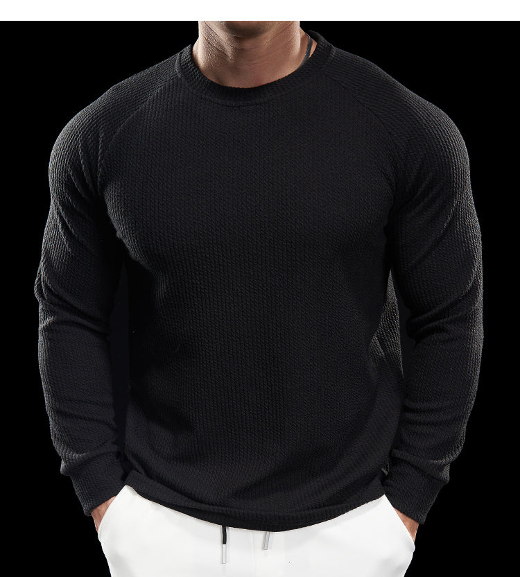 Snake Pattern Shoulder Cut Pullover Long Sleeve - Ahaselected