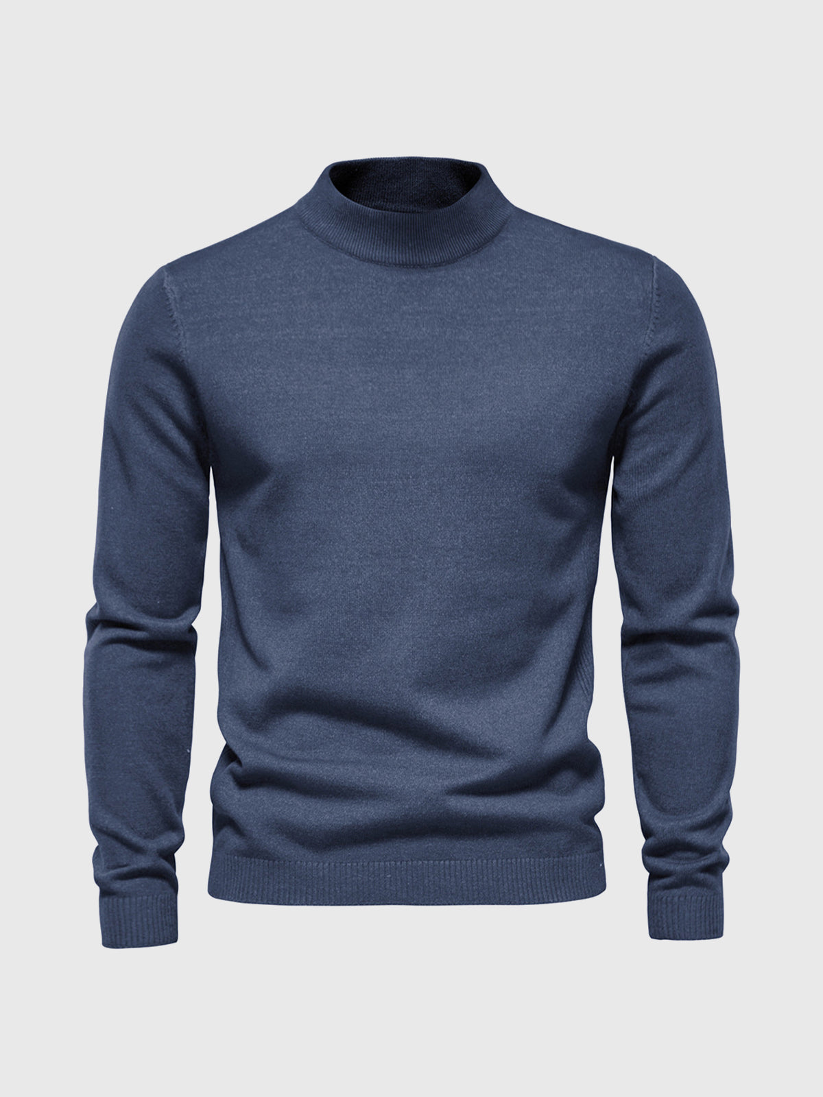 Mockneck Washable Sweater - Ahaselected