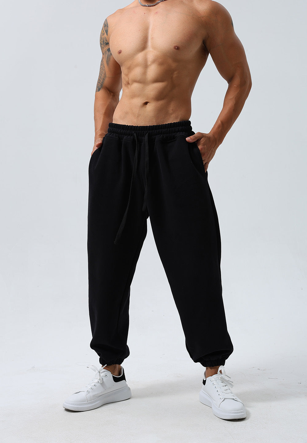 Classic Cotton Blend Joggers-thumbmail-15