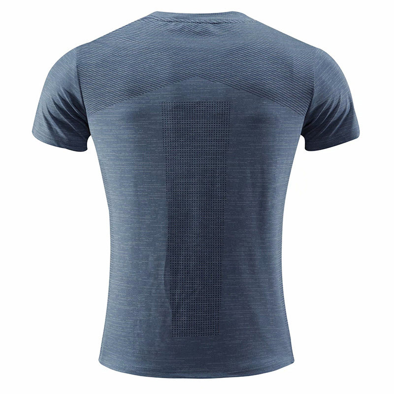 Quick Dry Short Sleeve Tee Muscle Fit - Ahaselected