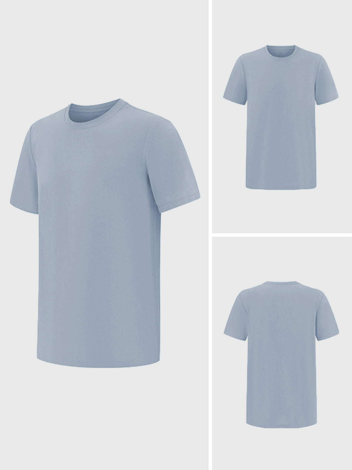 M's Stain Resistant T-Shirt Tech Cotton - Ahaselected