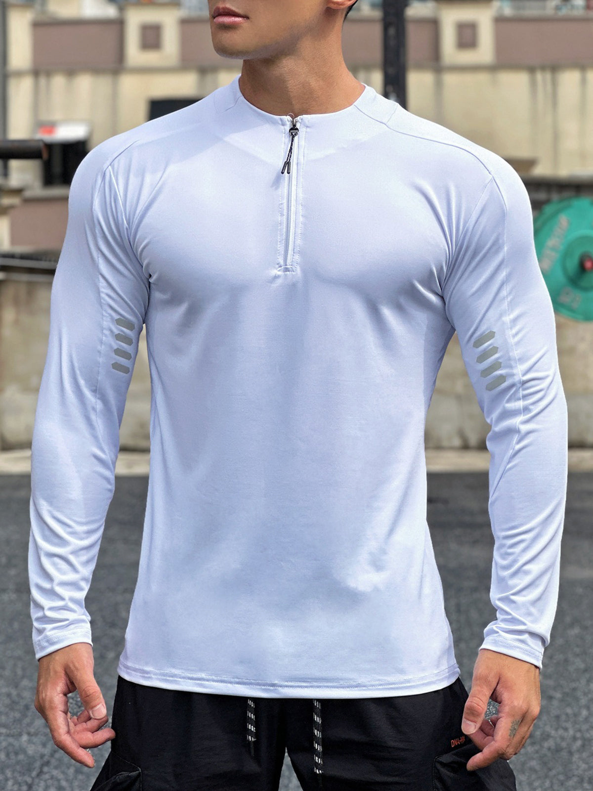 The Game Plan Half-Zip Long Sleeve Shirt