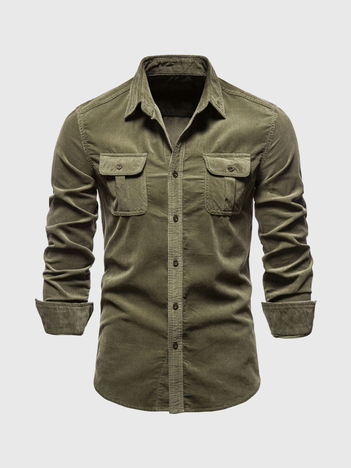 Men's Lightweight Corduroy Shirt - Ahaselected