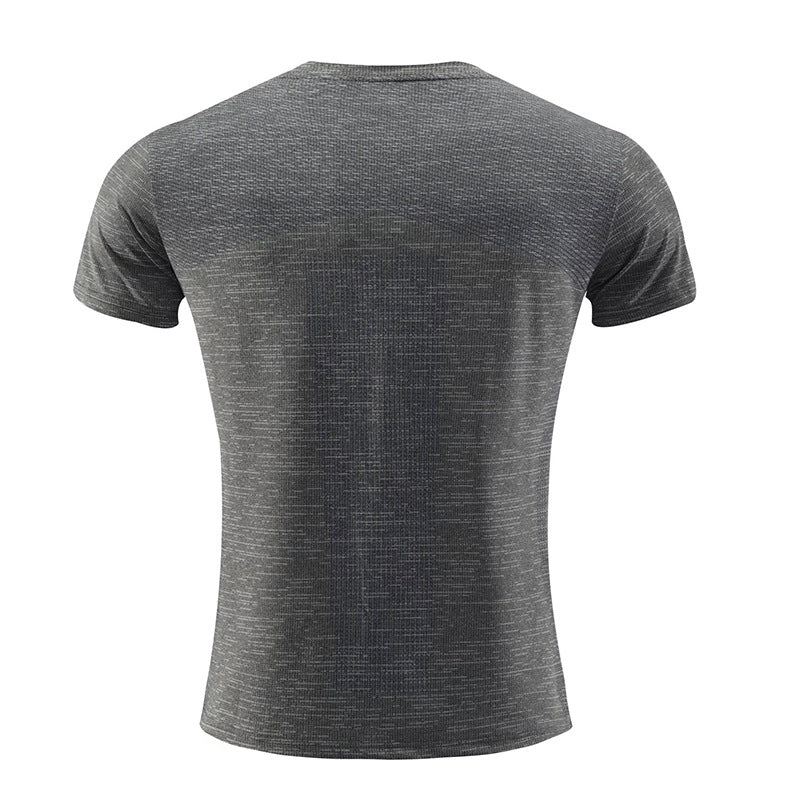 Quick Dry Short Sleeve Tee Muscle Fit - Ahaselected