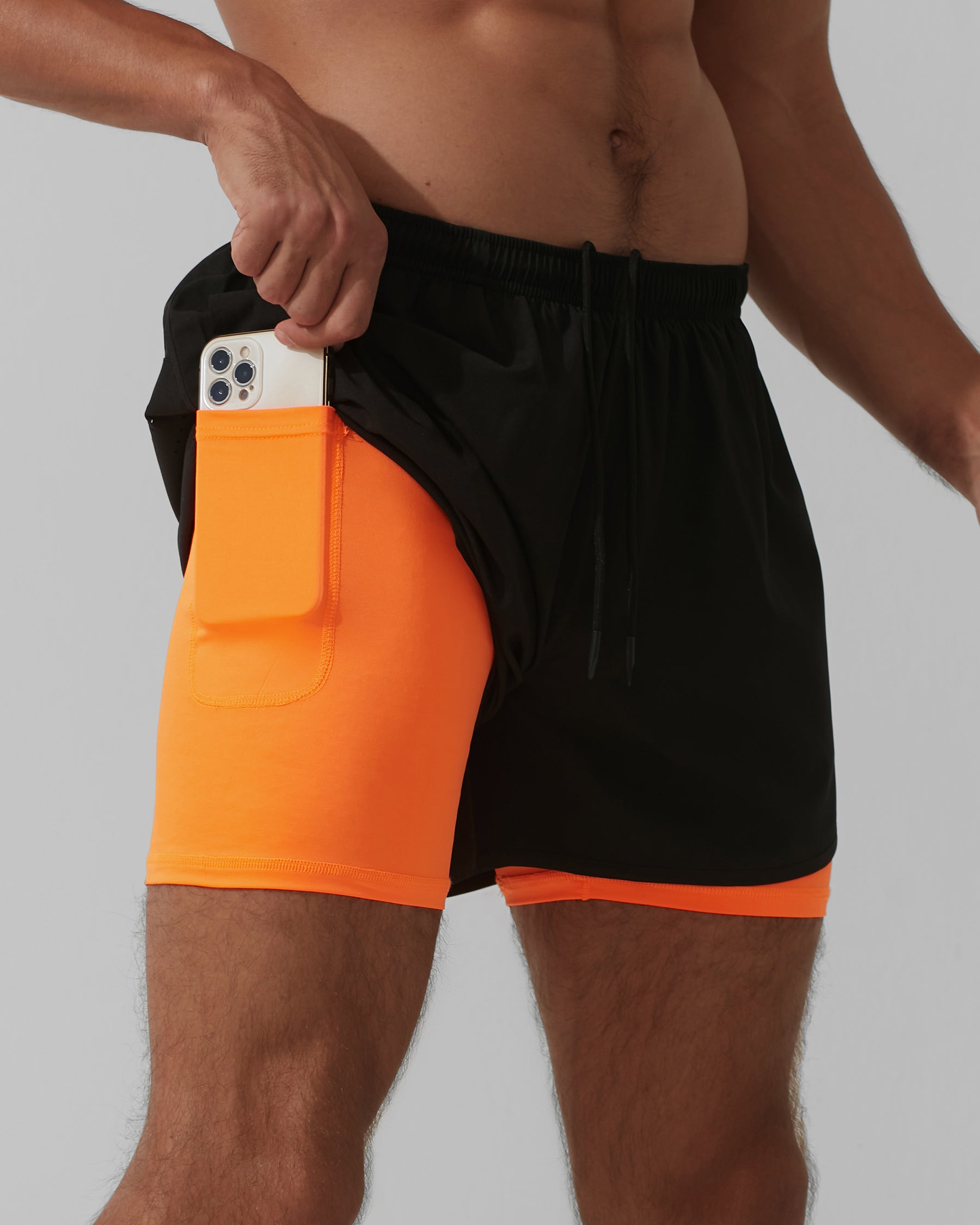 5" Interval Short 2-in-1 Lined - Ahaselected