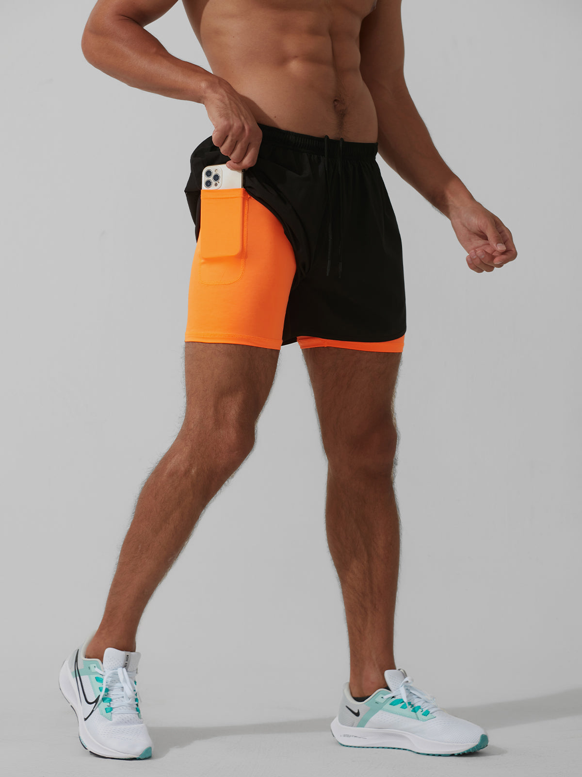 5" Interval Short 2-in-1 Lined - Ahaselected