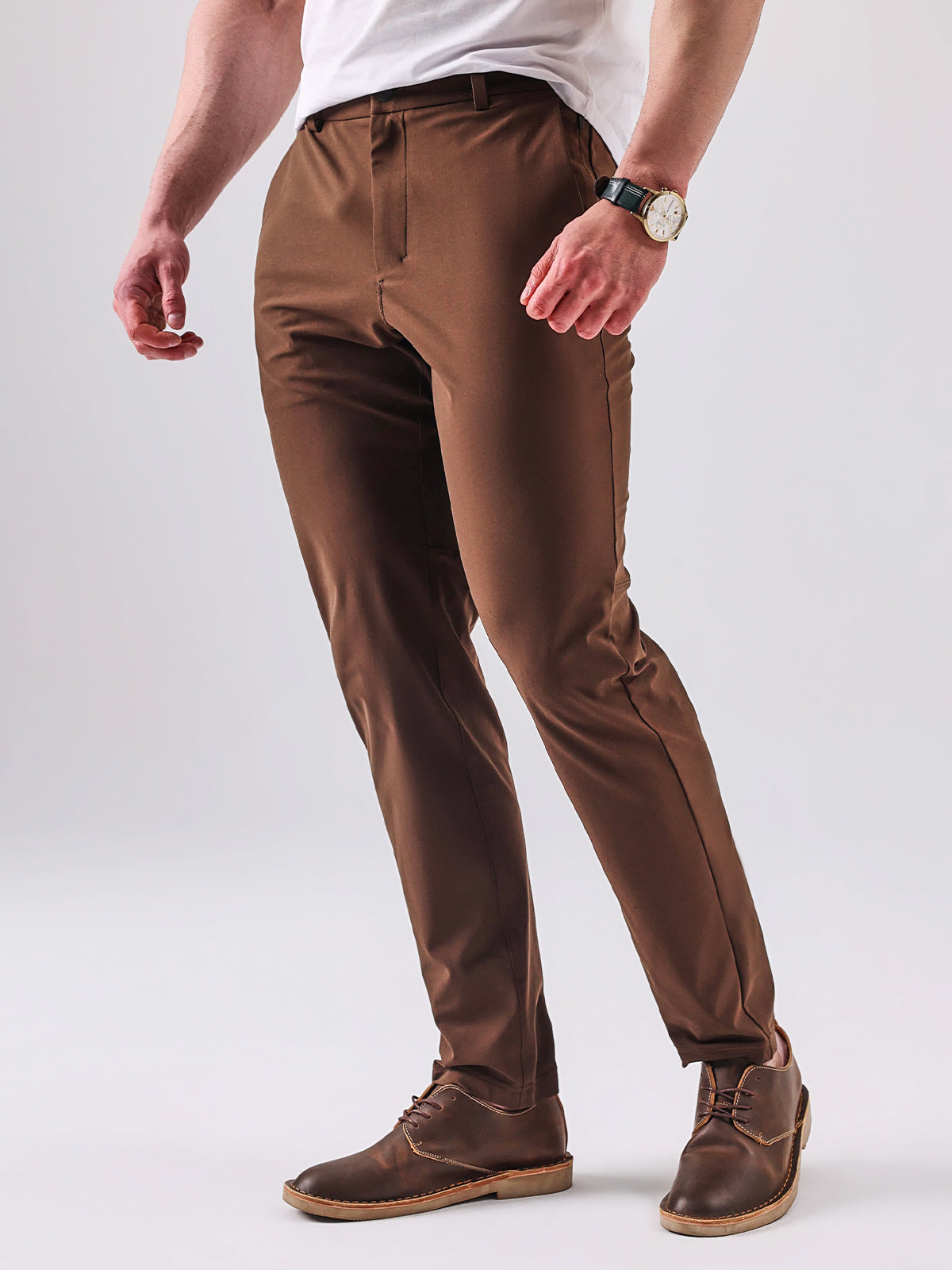 All Day Elite Performance™ Classic Slim Fit Chino Pant Stretch - Ahaselected