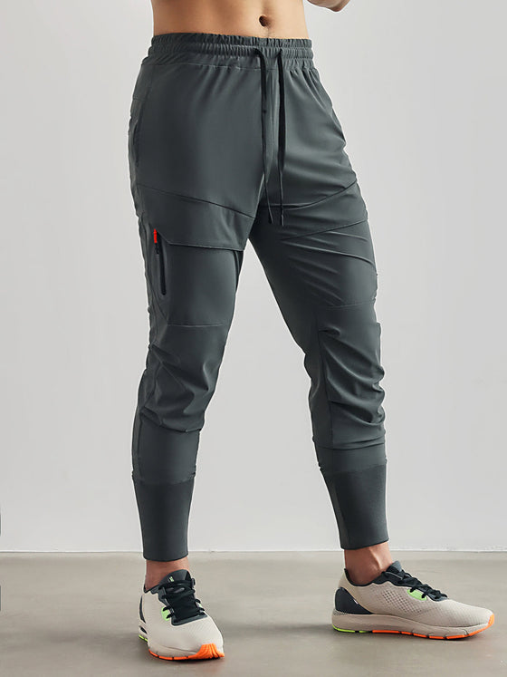 Rio Woven Stretch Jogger Pants- Agate Grey