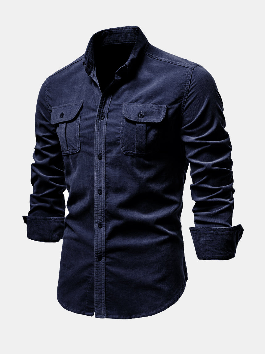 Men's Lightweight Corduroy Shirt - Ahaselected