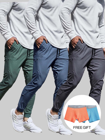 All Day Elite Performance Jogger Pants 3 Pairs Pack