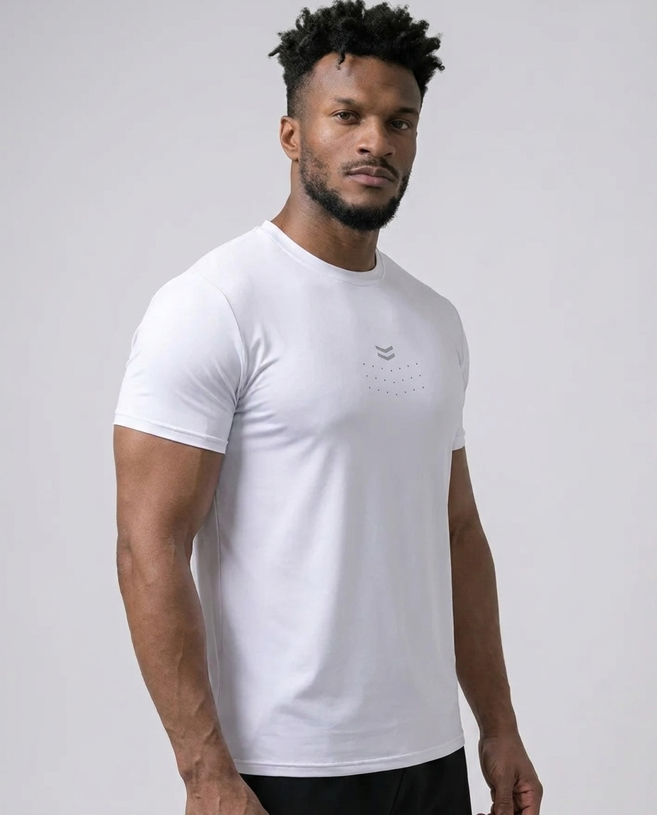 Schnelltrocknendes, kurzärmliges Performance-T-Shirt 