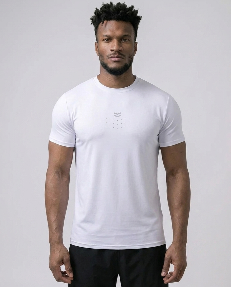 T-shirt à manches courtes performance à séchage rapide