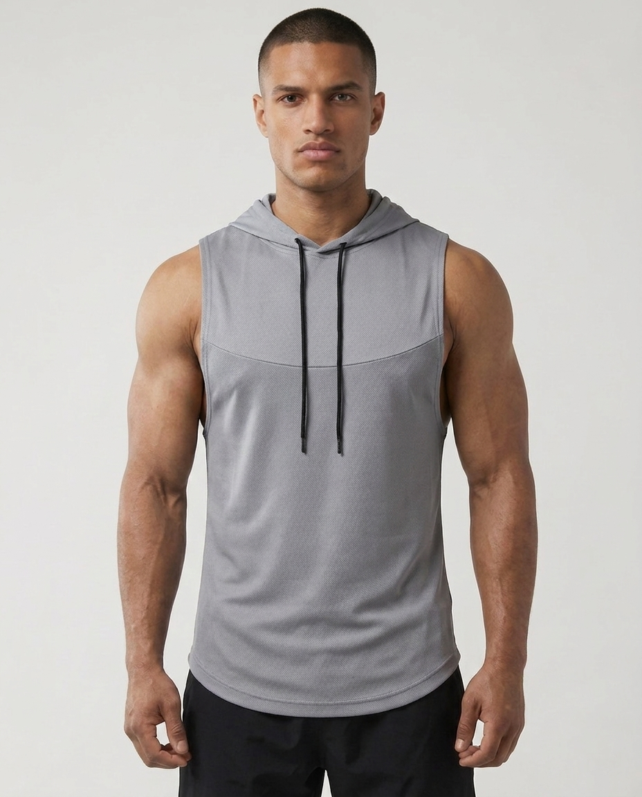 Men’s Muscle Fit Training Hoodie Tank