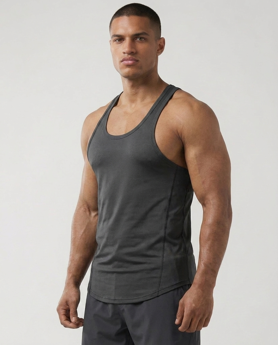 Stay Cool 2.0 Canotta da palestra stringer asciugatura rapida nuova-thumbmail-2