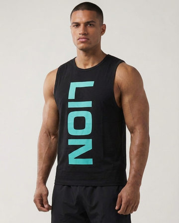 Men’s Bold Graphic Muscle Fit Training Tank