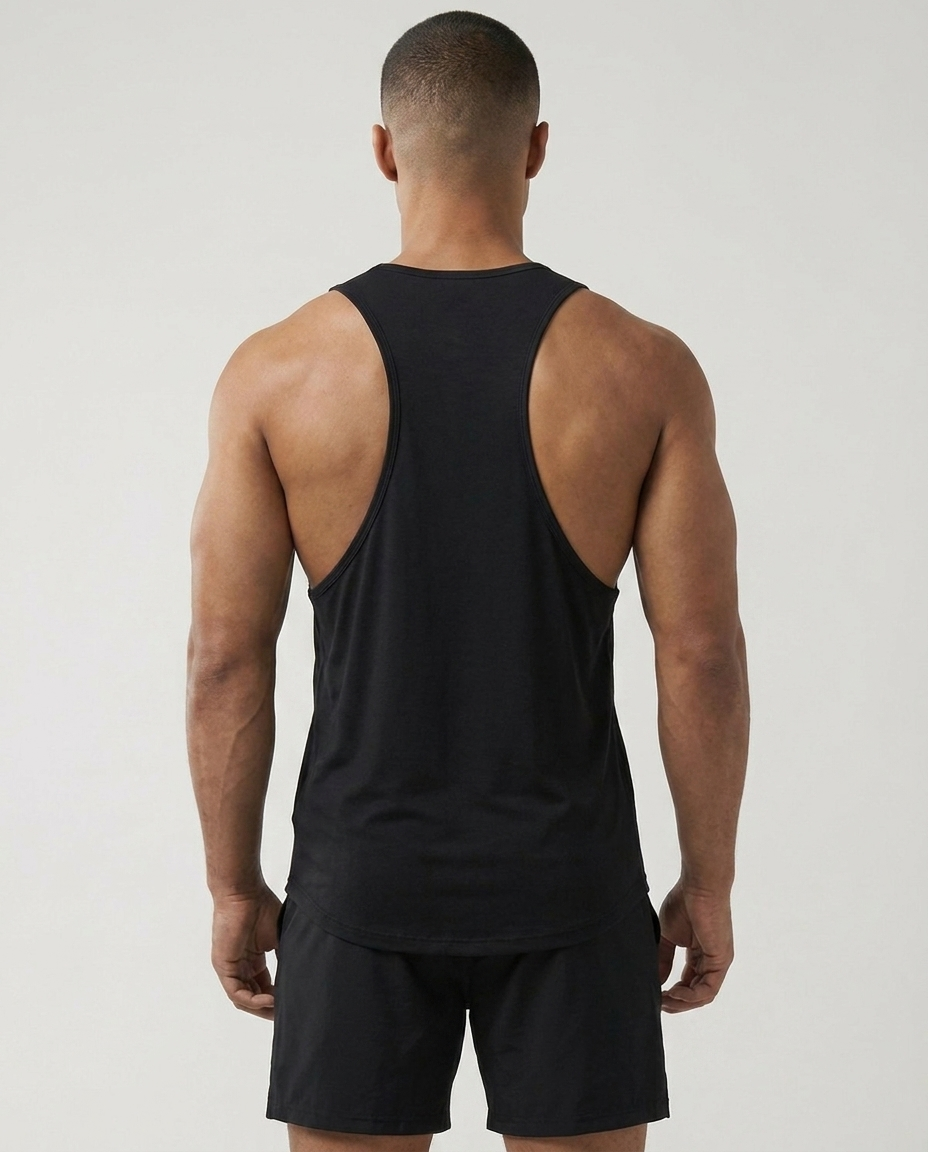Men’s Bold Graphic Muscle Fit Training Tank-thumbmail-3