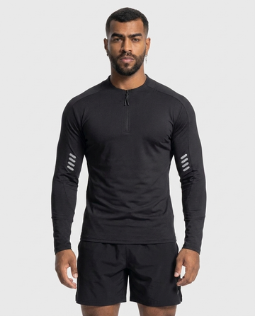 Camiseta interior de entrenamiento Evolution Half Zip de manga larga