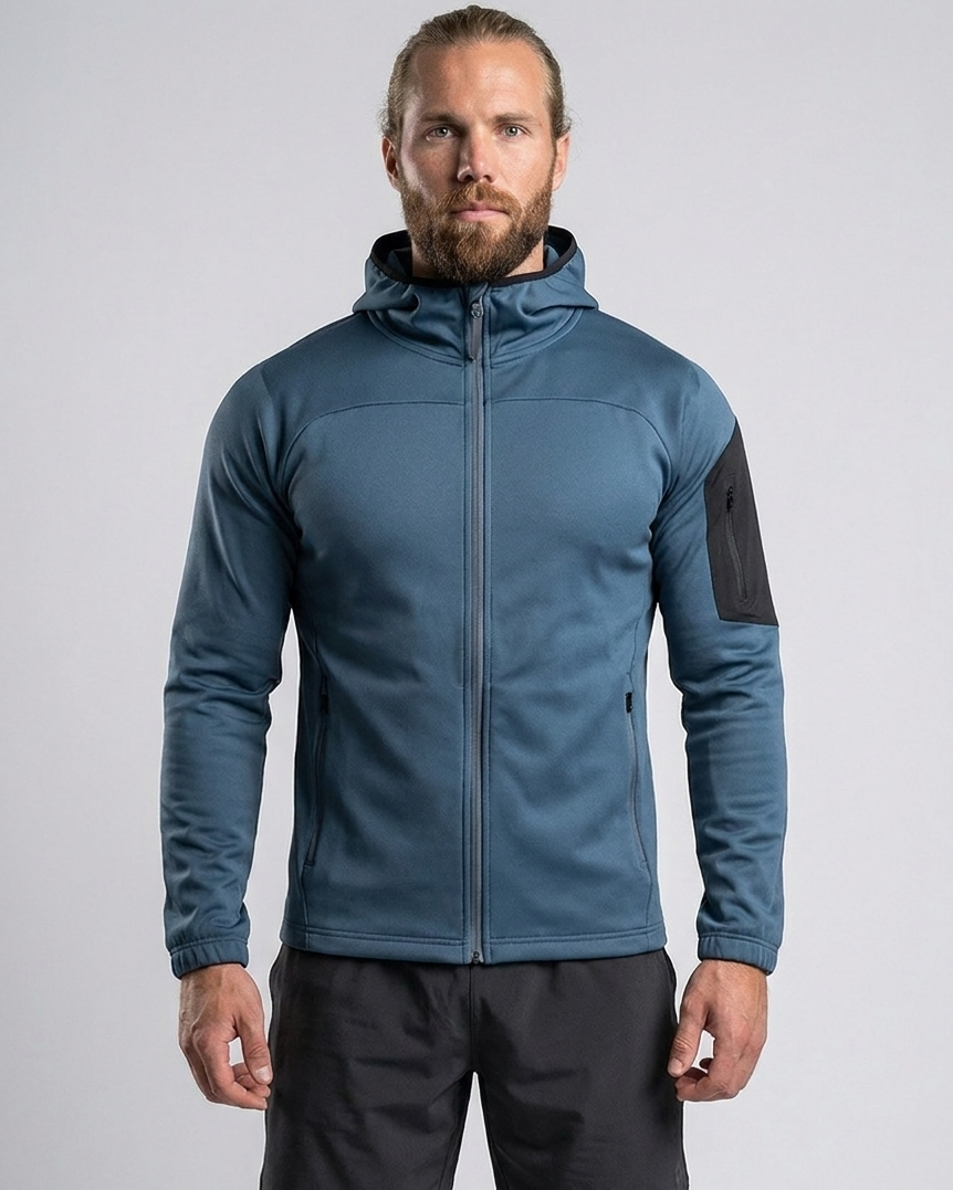 Arm Pocket Performance Hooded Jacket