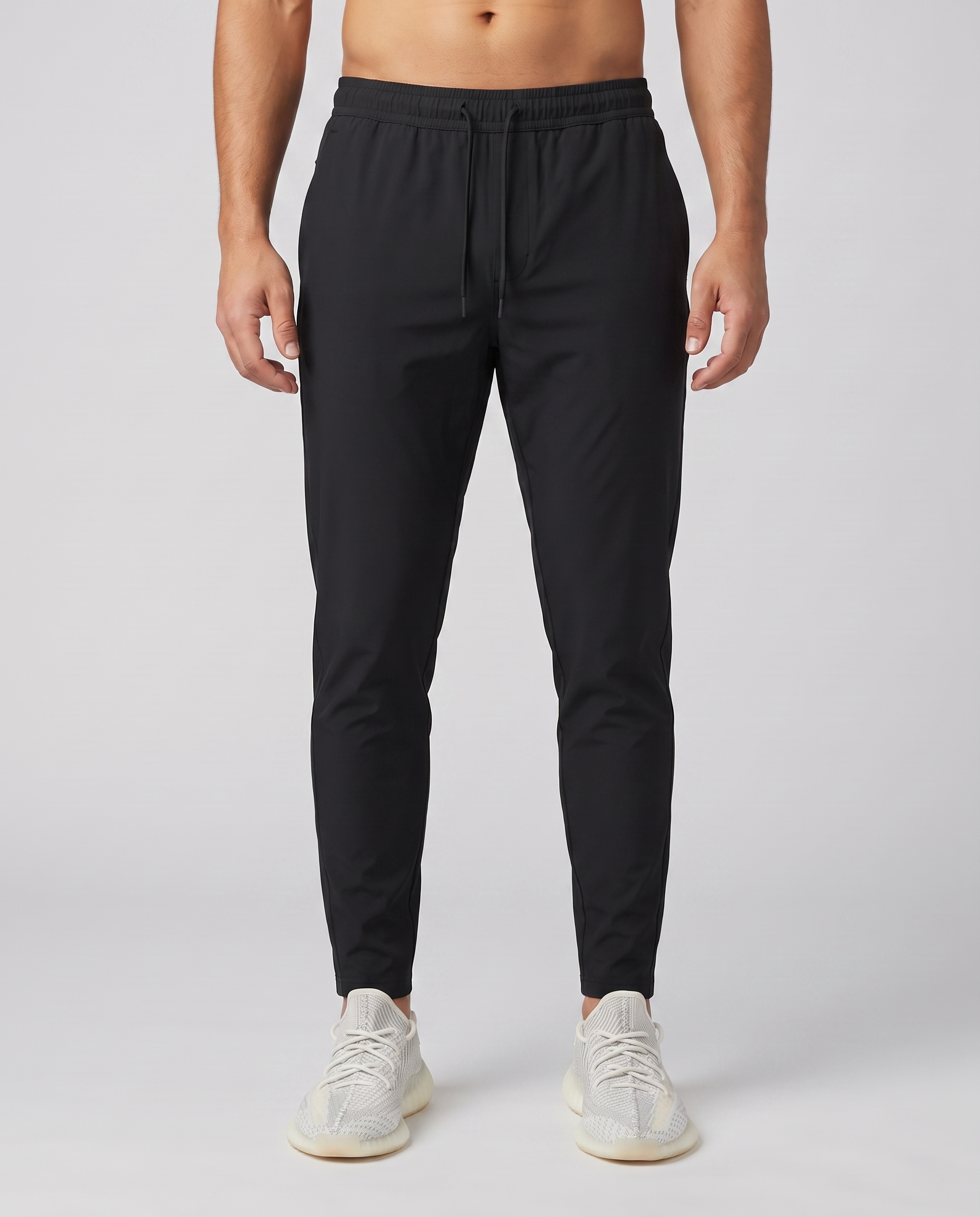 Pantalon de jogging d'entraînement ajusté extensible léger-thumbmail-3