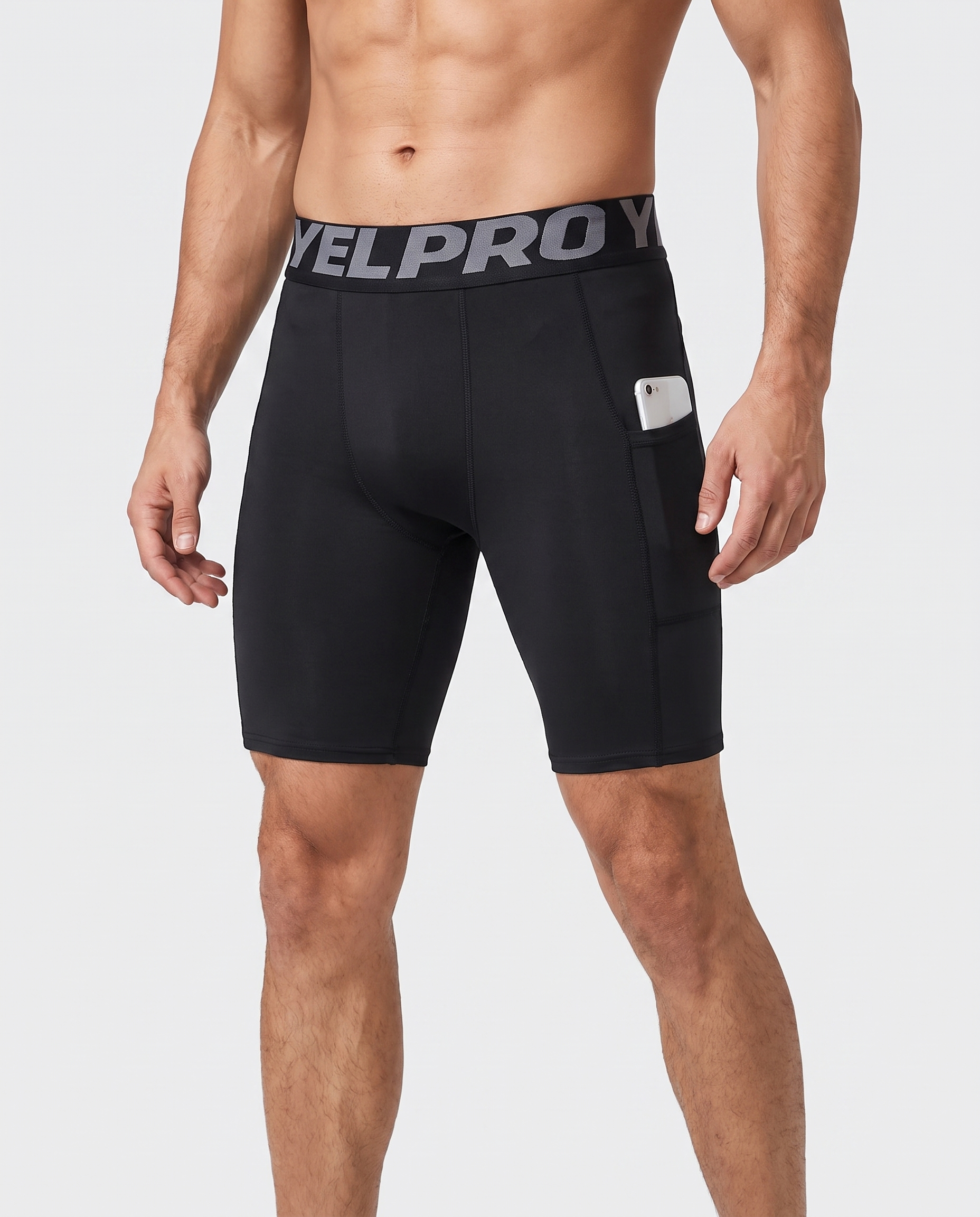M's 7" Kompressionsshorts mit zwei Taschen