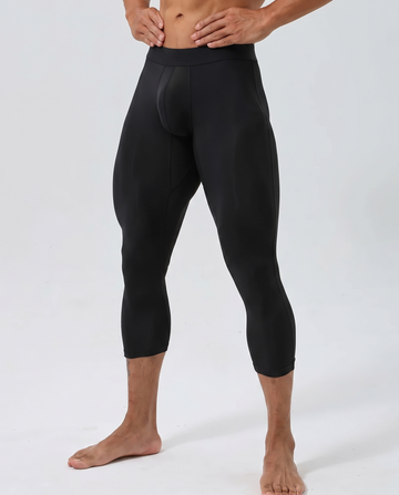 Men’s 3/4 Lightweight Compression Training Leggings