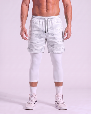 AgileFlow Pantaloncini da Allenamento 2-in-1