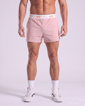 Herren 3" Trainingsshorts mit bedrucktem Bund