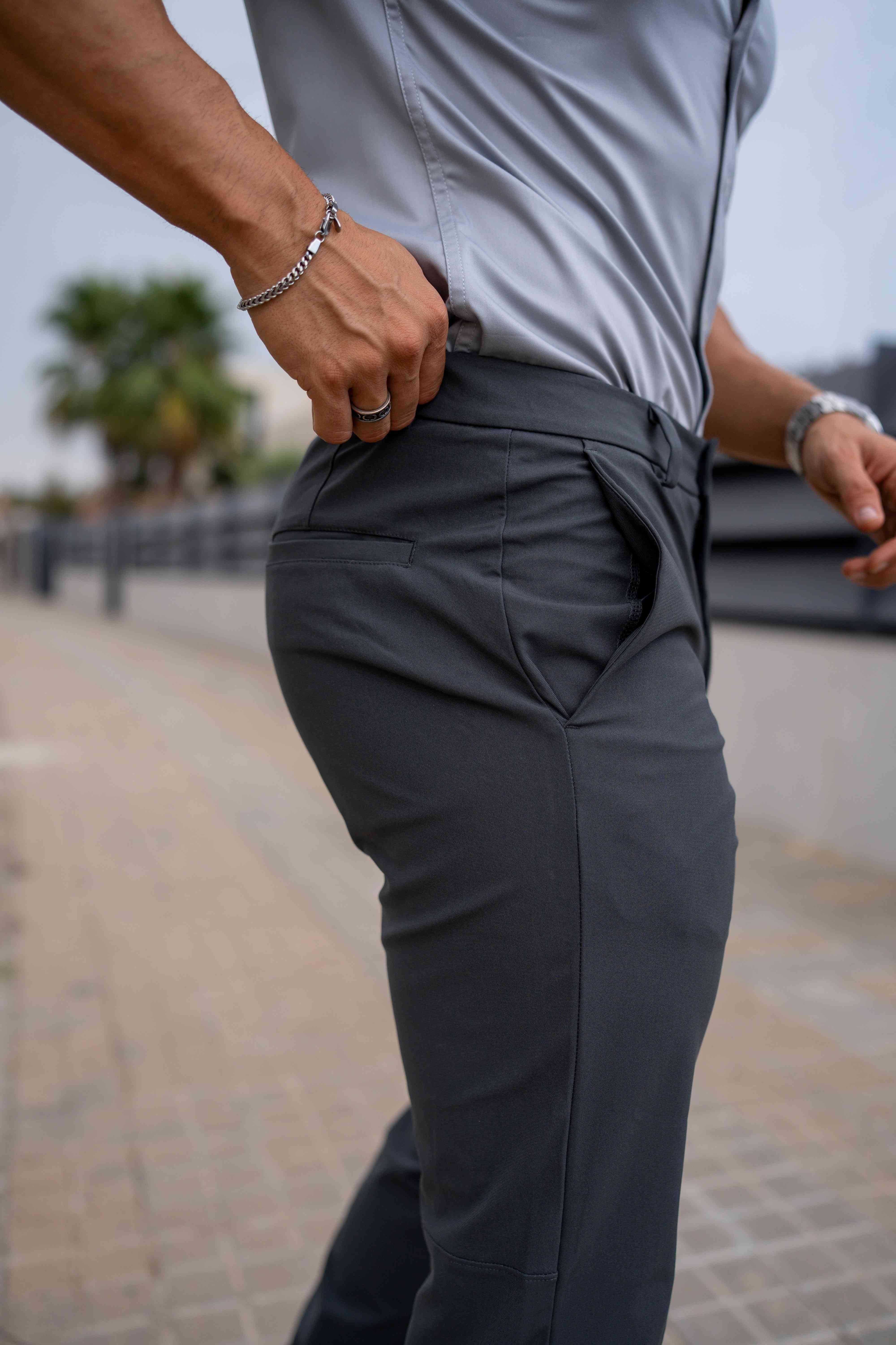 All Day Elite Performance™ Classic Slim Fit Chino Pant Tech - Ahaselected