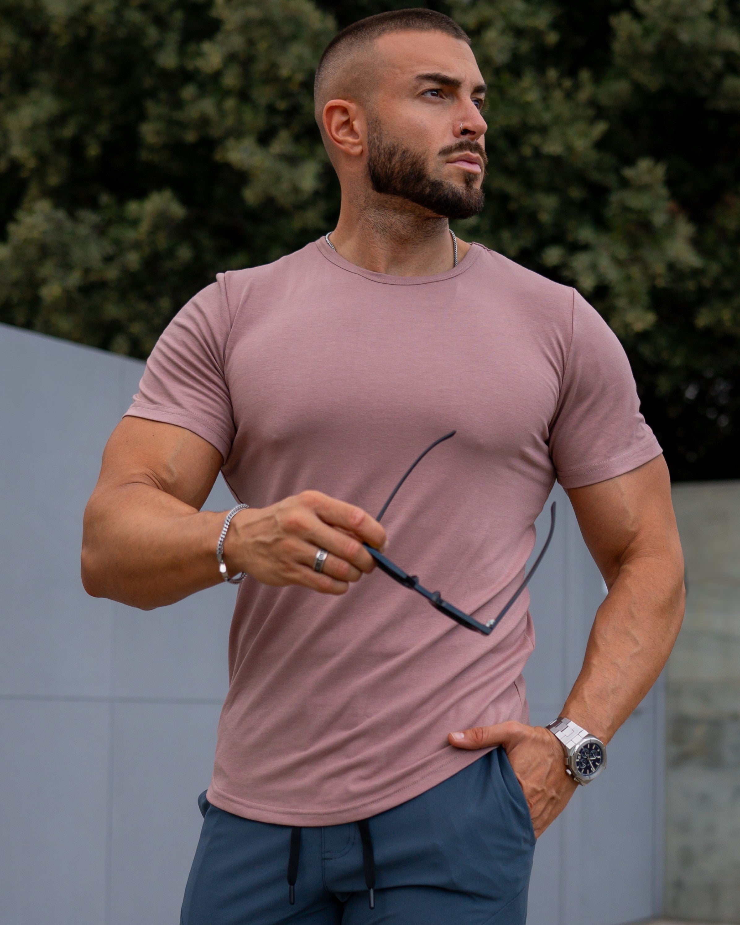 3-Pack All Day Elite Curve-Hem Tee - Ahaselected