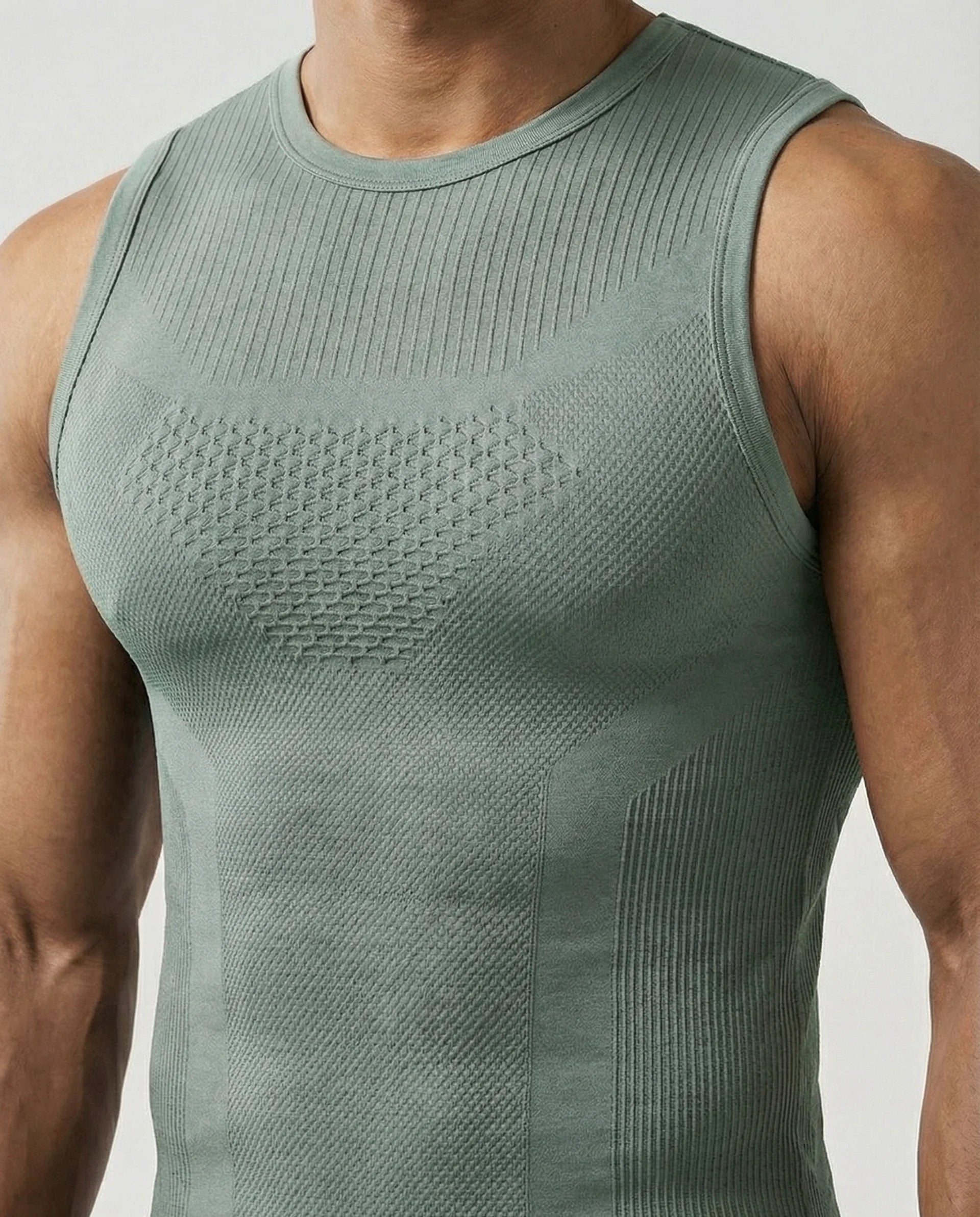 Seamless Quick Dry Stretch Compression Vest New-thumbmail-3