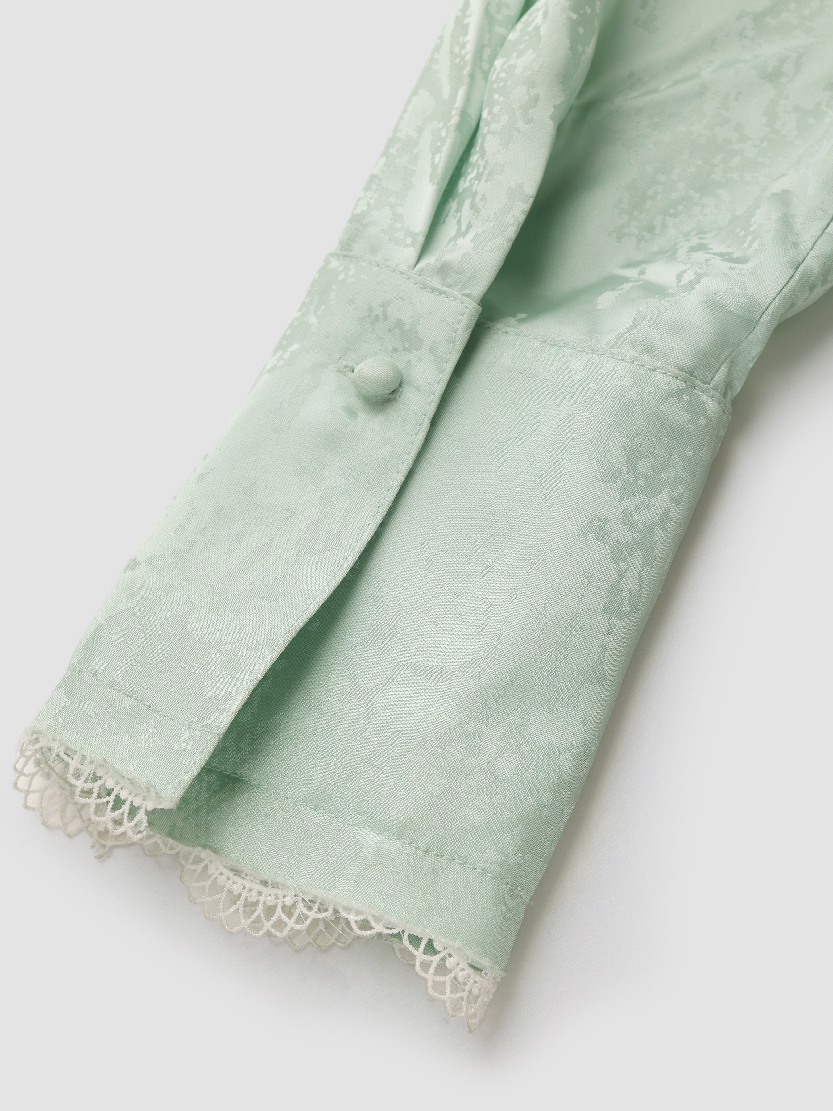 Satin Long Sleeve Irregular Shirtdress - Ahaselected