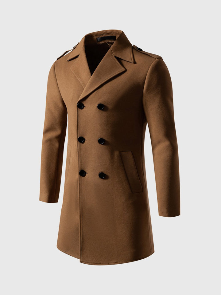 M's Double Breasted Coat