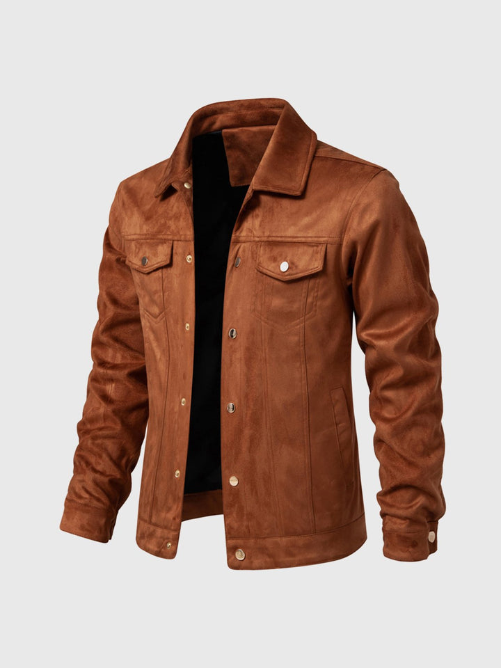 M's Vegan Suede Tucker Jacket