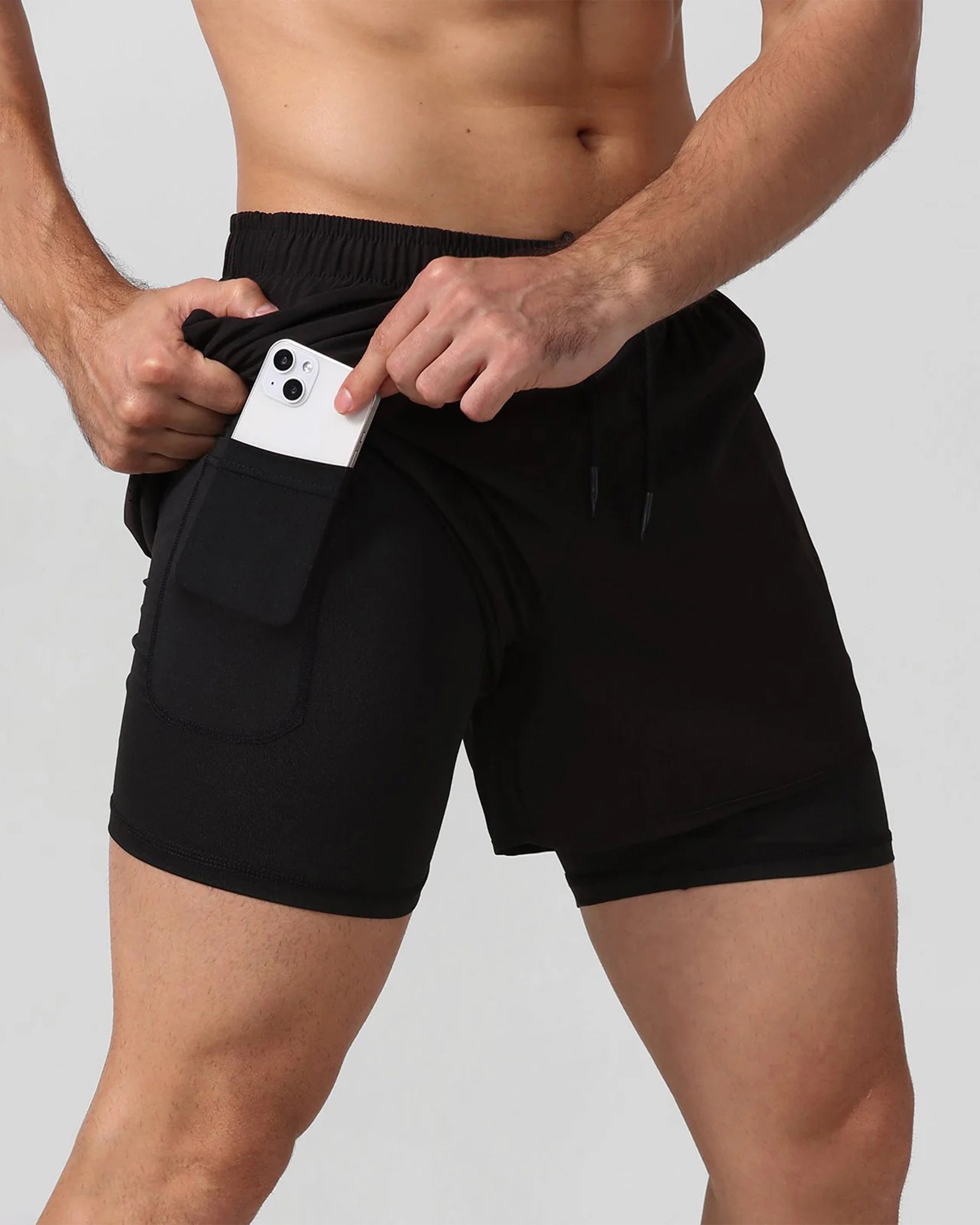 5" Interval Short 2-in-1 Lined - Ahaselected