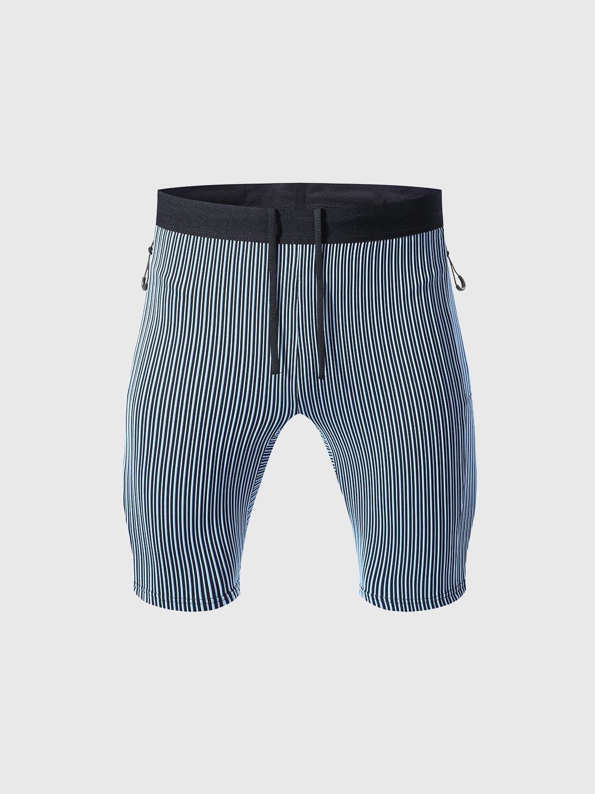 8" Pro Compression Lined Running Shorts with Zip Pockets - Ahaselected