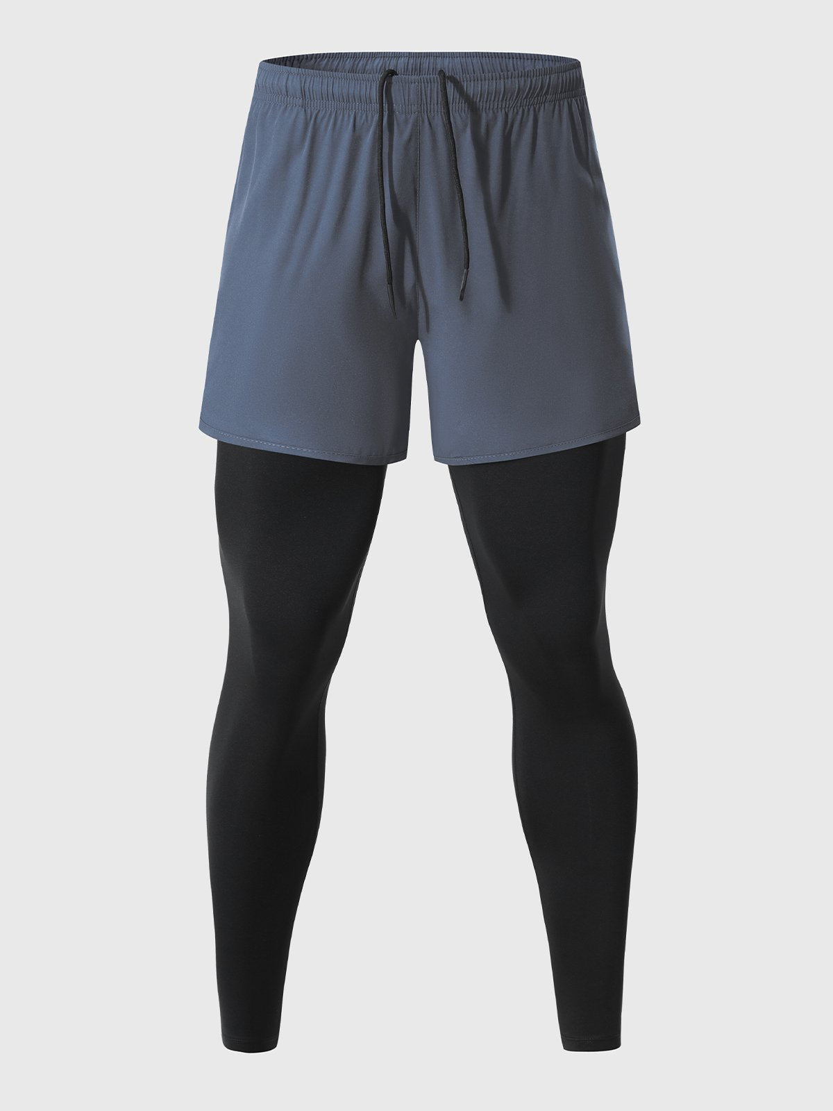 Interval Workout Pant 2 in 1 Compression Tight + Short Combo - Ahaselected