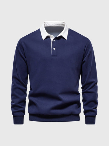 M's Comfy Polo Sweatshirt