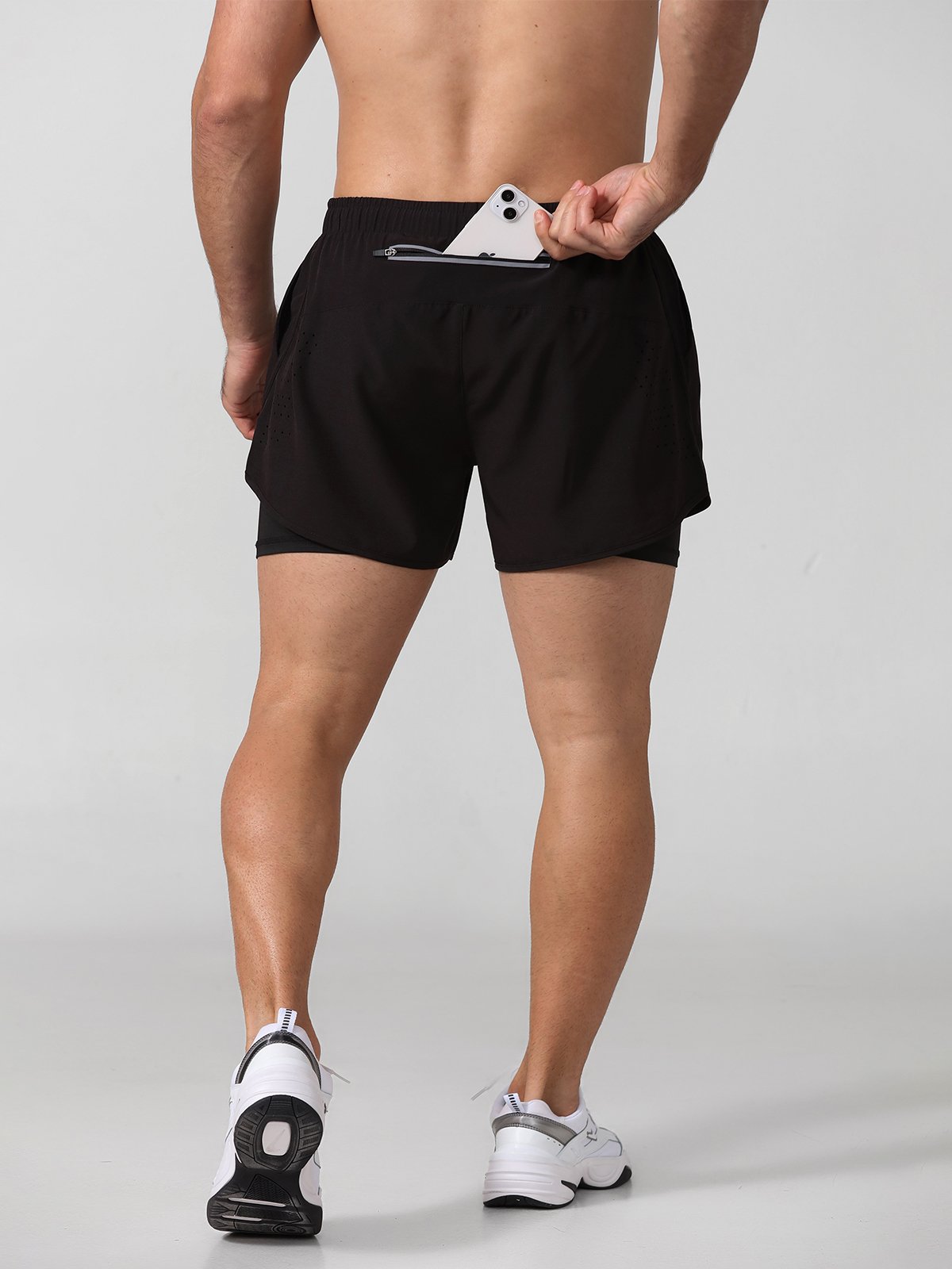 5" Interval Short 2-in-1 Lined - Ahaselected