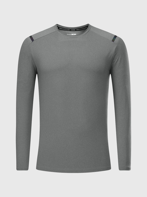 M's Everyday Long Sleeve Workout T-Shirt Crew Neck - Ahaselected