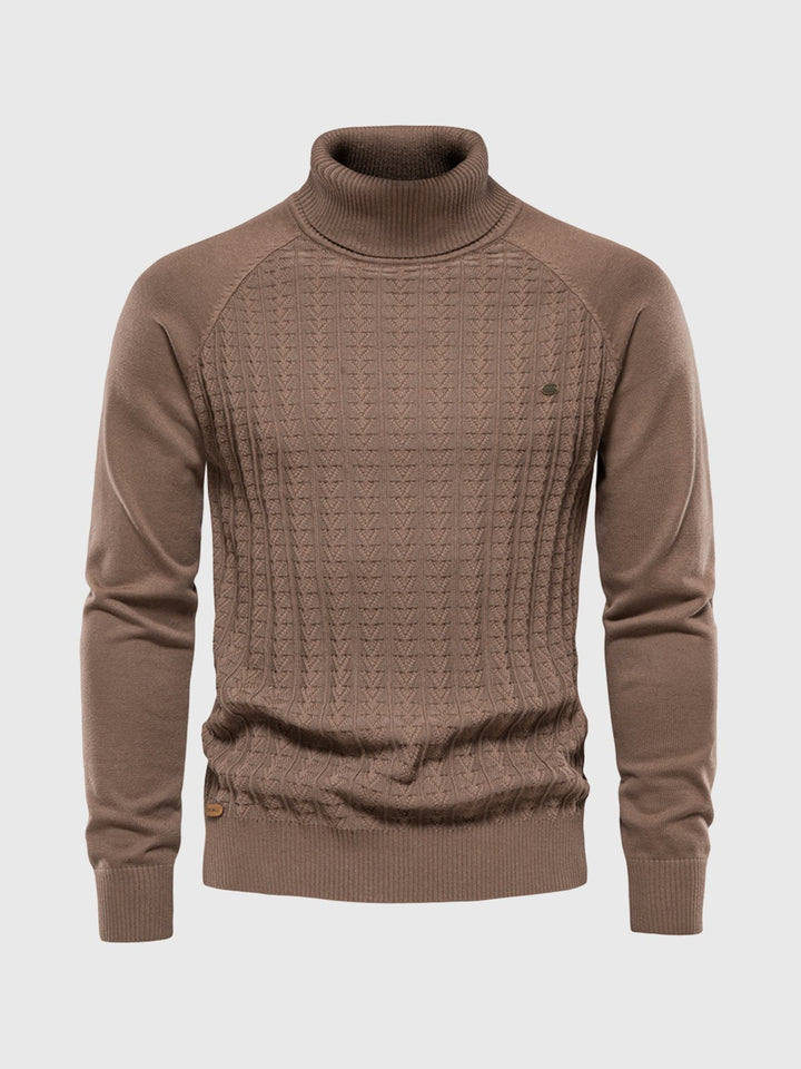 M's Premium Turtleneck Sweater