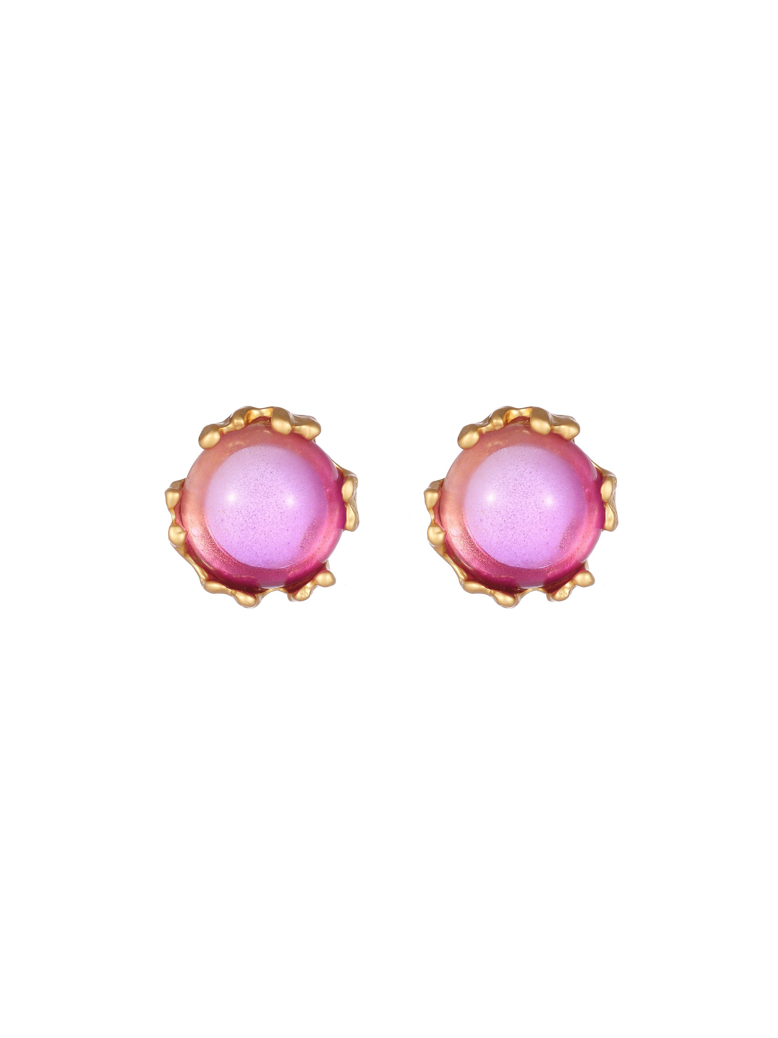 Sparkling Rhinestone Metal Earrings - Ahaselected