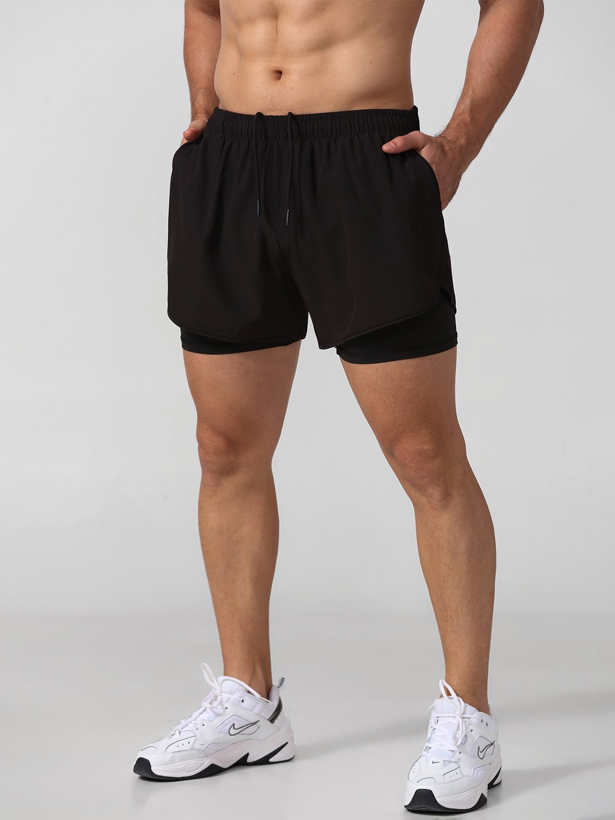 5" Interval Short 2-in-1 Lined - Ahaselected