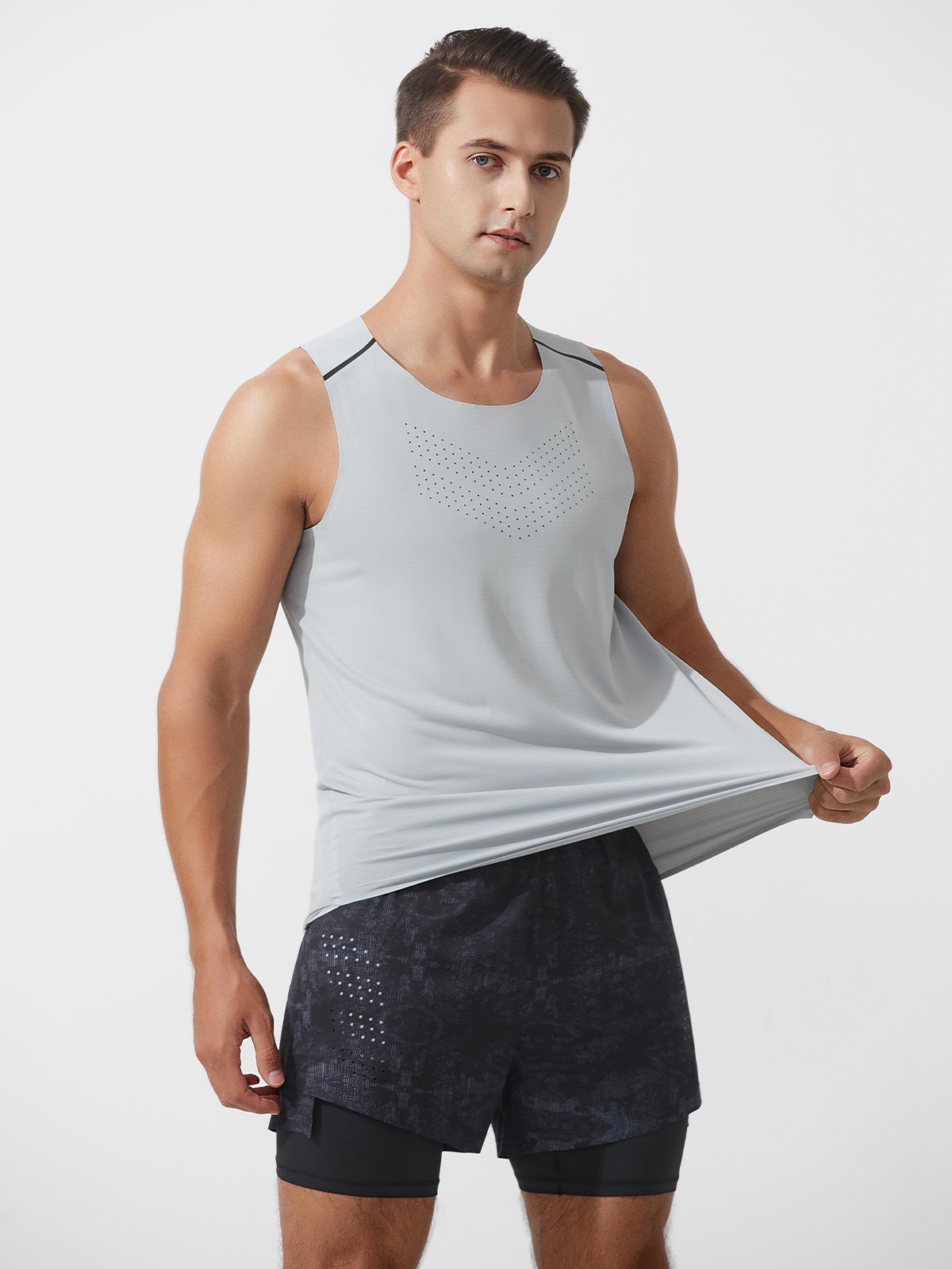 Distance Running Tank Seamless Stay Cool For App - Ahaselected
