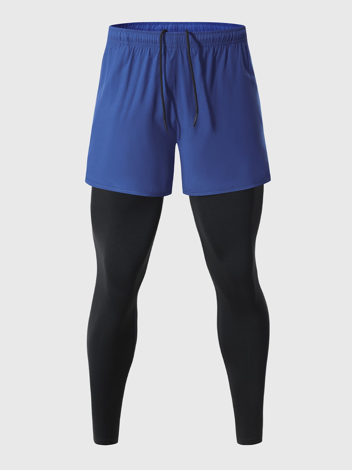 Interval Workout Pant 2 in 1 Compression Tight + Short Combo - Ahaselected