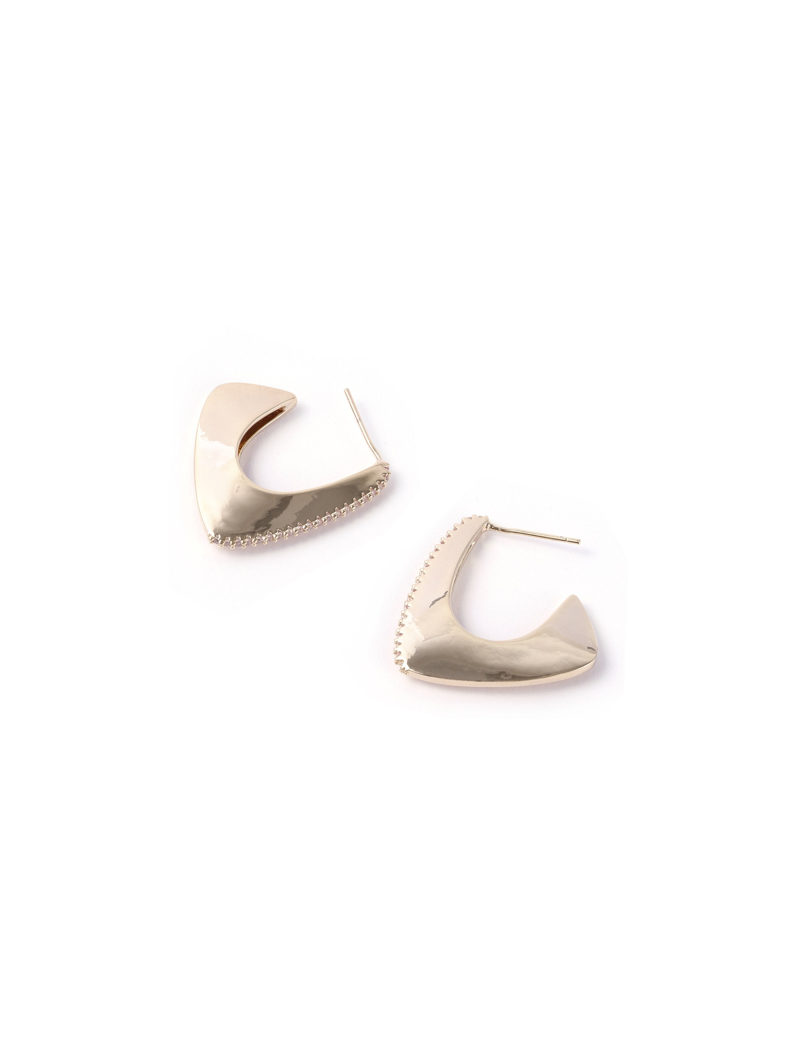 Golden Triangle Earrings - Ahaselected