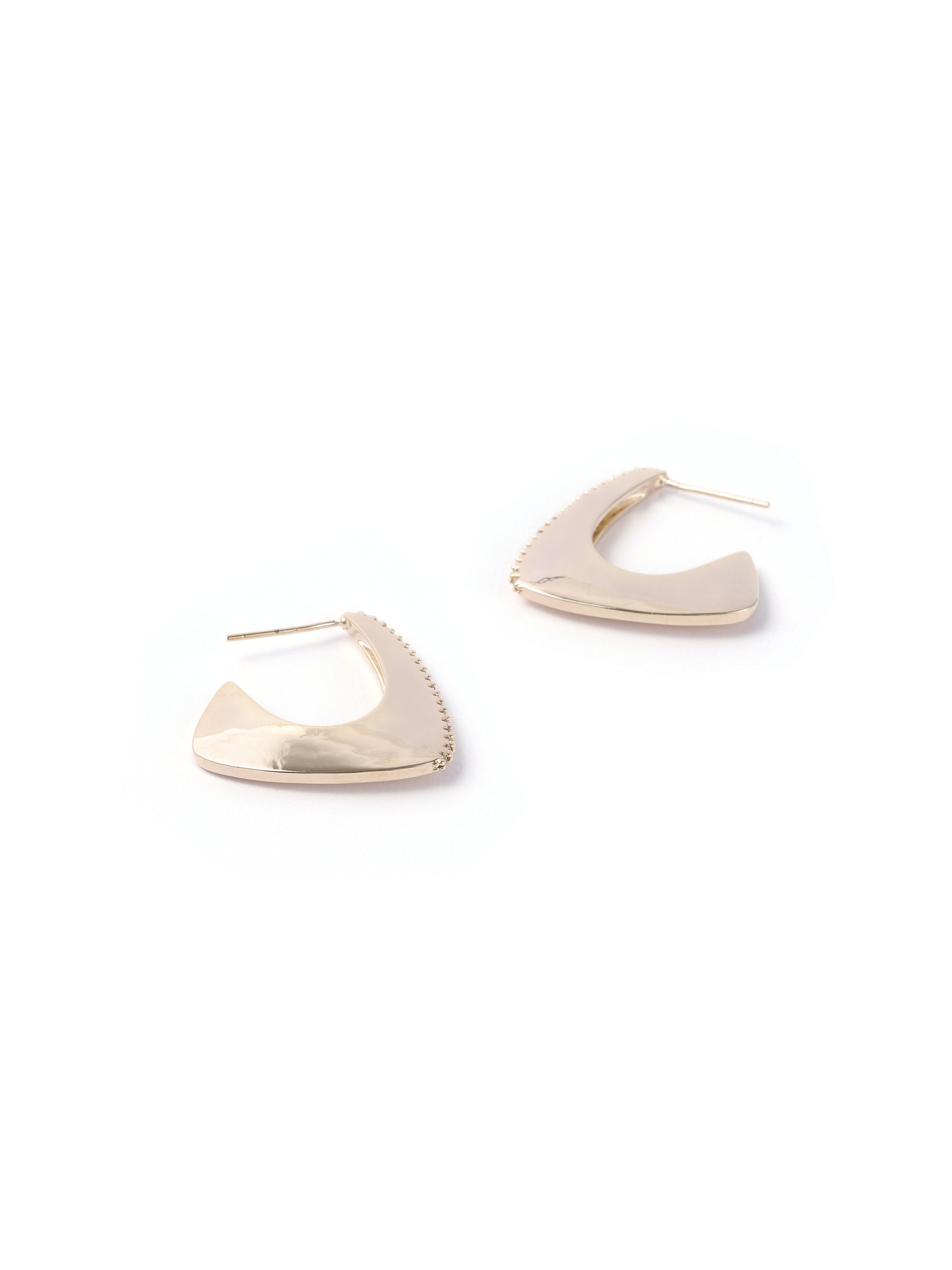 Golden Triangle Earrings - Ahaselected