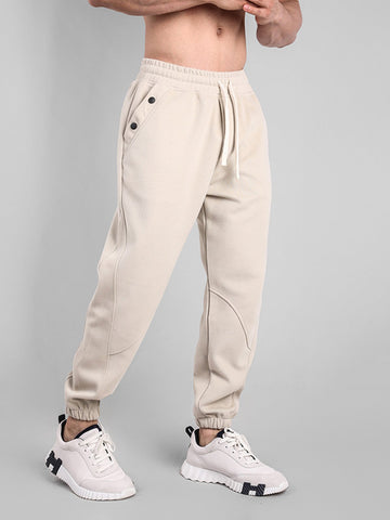 M's Loose Fit Tapered Sweatpant with Snap Pockets