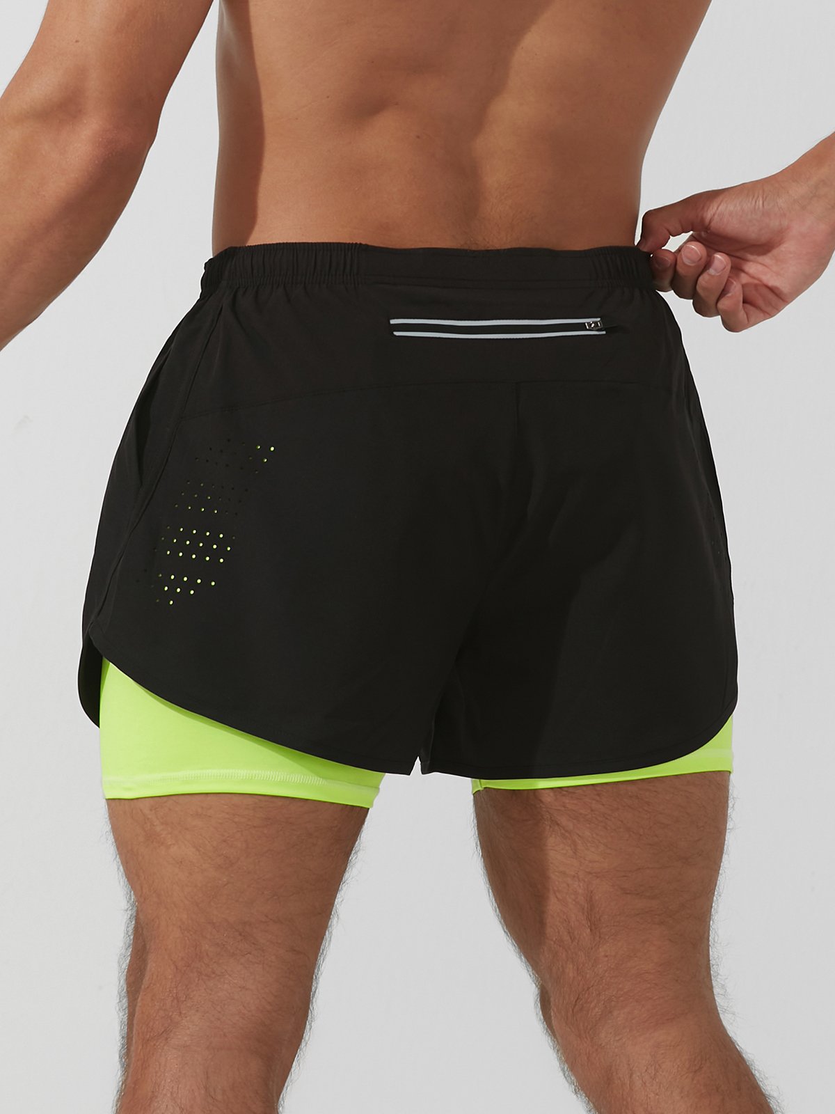 5" Interval Short 2-in-1 Lined - Ahaselected