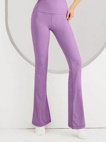 High Waisted 2nd-skin Flare Yoga Leggings